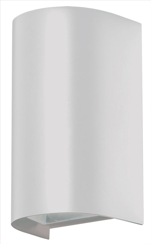 ΑΠΛΙΚΑ ΟΒΑΛ UP & DOWN GU10 ΛΕΥΚΟ ΠΛΑΣΤΙΚΗ