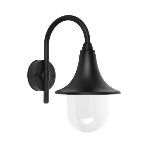 ΦΑΝΑΡΙ ΕΠΙΤΟΙΧΟ Ε27 ΜΑΥΡΟ ΠΛΑΣΤΙΚΟ