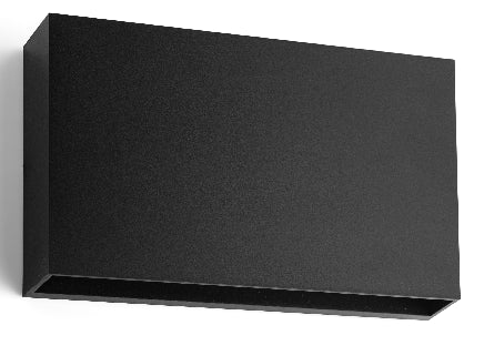 ΑΠΛΙΚΑ LED UP&DOWN 2x5.5W 3000k ΑΝΘΡΑΚΙ ΠΛΑΣΤΙΚΗ