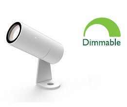 ΣΠΟΤ ΚΗΠΟΥ LED DIM 3W 3000K 24V ΛΕΥΚΟ ΑΛΟΥΜΙΝΙΟΥ