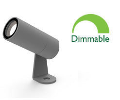 ΣΠΟΤ ΚΗΠΟΥ LED DIM 3W 3000K 24V ΓΚΡΙ ΑΛΟΥΜΙΝΙΟΥ