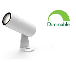 ΣΠΟΤ ΚΗΠΟΥ LED DIM 6W 3000K 24V ΛΕΥΚΟ ΑΛΟΥΜΙΝΙΟΥ