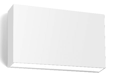 ΑΠΛΙΚΑ LED UP&DOWN 2x5.5W 4000k ΛΕΥΚΟ ΠΛΑΣΤΙΚΗ