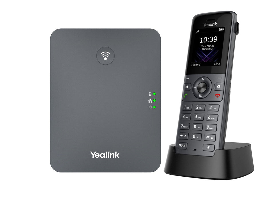 YEALINK W73P CORDLESS PHONE SYSTEM PACKAGE
