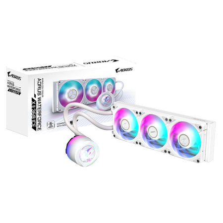 GIGABYTE CPU Cooler Liquid Cooler AORUS WATERFORCE X II  ICE 360 ARGB Sync 3 x 120mm