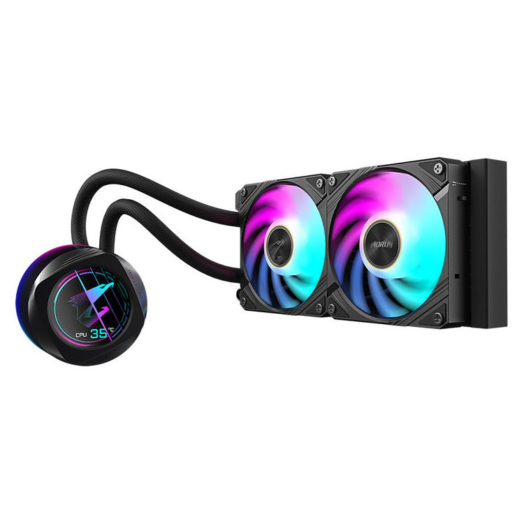 GIGABYTE CPU Cooler Liquid Cooler AORUS WATERFORCE X II  240 ARGB Sync 2 x 120mm