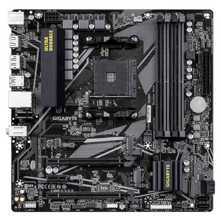 CARTE MÈRE GIGABYTE B550M DS3H R2, AM4, MATX