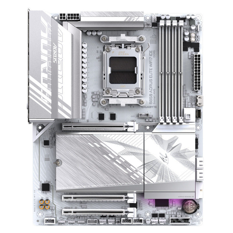 GIGABYTE CARTE MÈRE B850 AORUS ELITE WIFI7 ICE, AM5 ATX