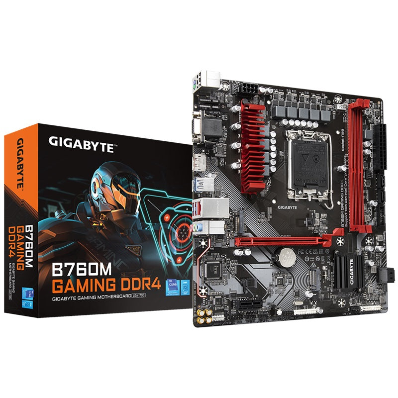GIGABYTE MOTHERBOARD B760M GAMING DDR4, 1700, MATX