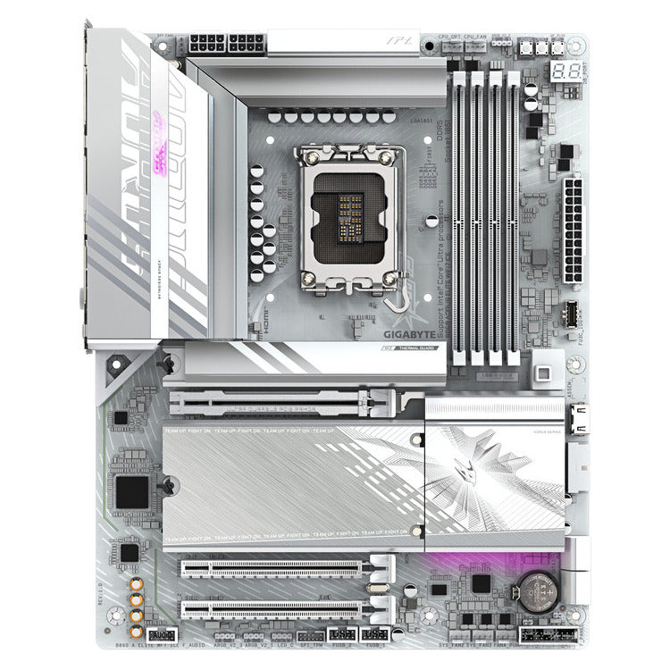 GIGABYTE MOTHERBOARD B860 AORUS ELITE WIFI7 ICE DDR5, 1851, ATX