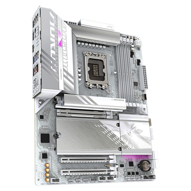 GIGABYTE MOTHERBOARD B860 AORUS ELITE WIFI7 ICE DDR5, 1851, ATX