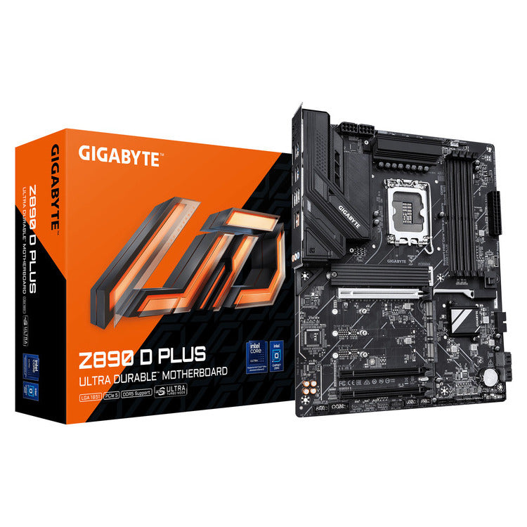 GIGABYTE MOTHERBOARD Z890 D PLUS, 1851, DDR5, ATX