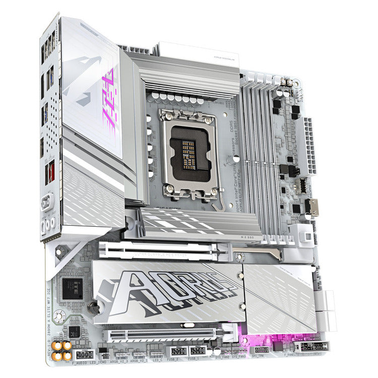 GIGABYTE MOTHERBOARD Z890M A ELITE WF7 ICE ,1851, DDR5, MATX