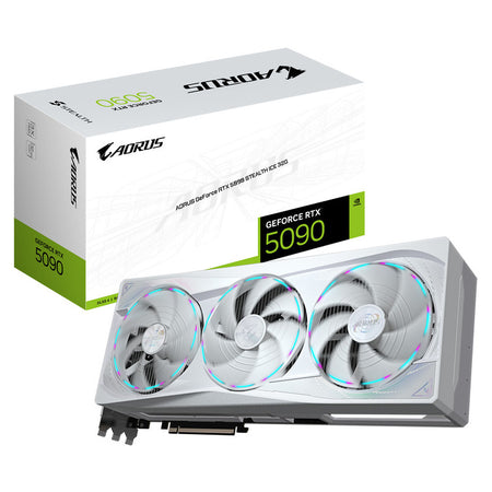GIGABYTE VGA GV-N5090AORUSST ICE-32GD, 32GB, GDDR7
