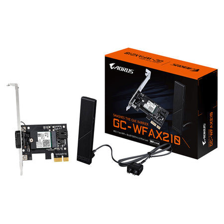 GIGABYTE Wireless PCIe WIFI 6 GC-WFAX210 ,2400Mbps