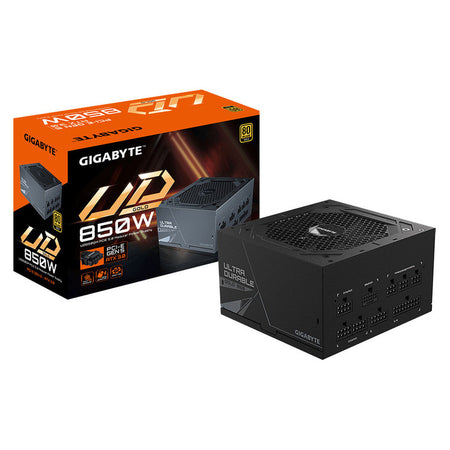 GIGABYTE Power Supply 850W Ultra Durable Fully Modular  80+Plus GOLD Main Japanese capacitors