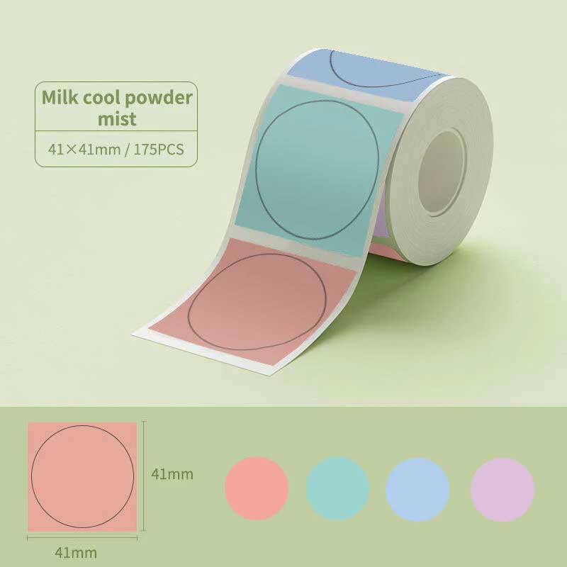 Niimbot Thermal Label Paper 41*41 175 Milk Powder Fog