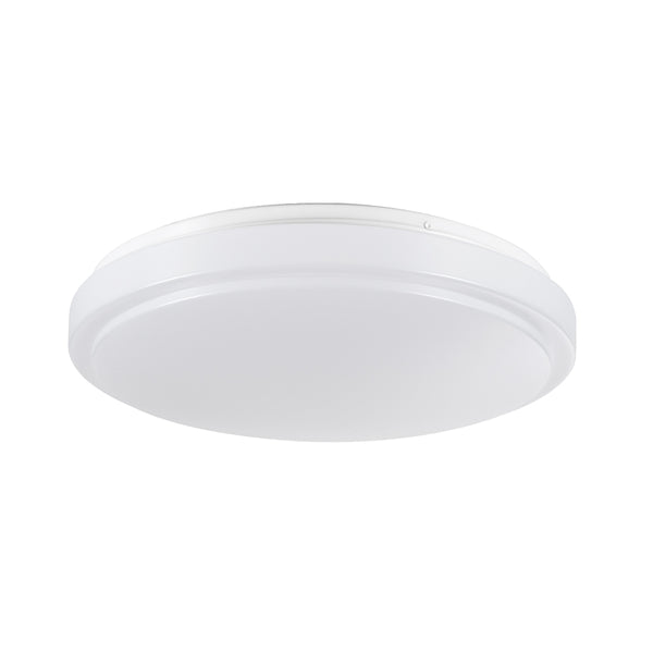 SENSORANO 60995 LED-Deckenleuchte, 30 W, 3000 lm, 120 ° AC, 220–240 V, mit integriertem, einstellbarem Mikrowellen-Bewegungssensorsystem – wasserdicht IP54 – Bridgelux-Chips – 3 Jahre Garantie