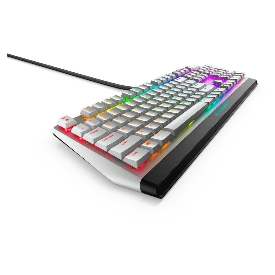 DELL Alienware mechanische Gaming-Tastatur Low Profile RGB – AW510K – Lunar Light