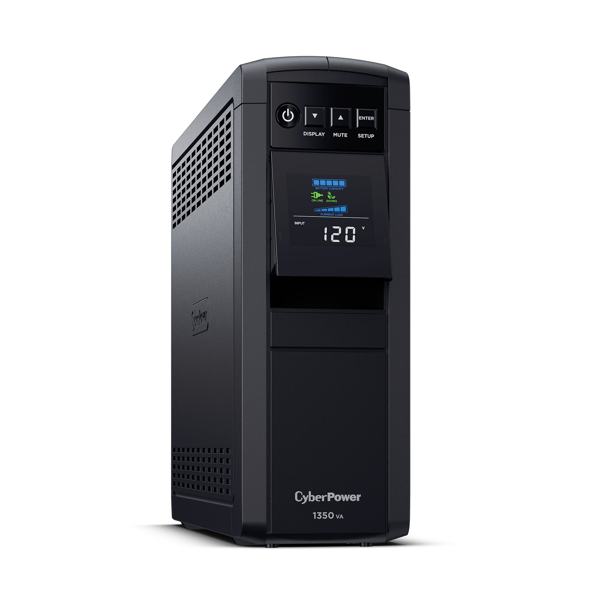 CYBERPOWER UPS Intelligent  CP1600EPFCLCD Line Interactive APFC LCD 1600VA