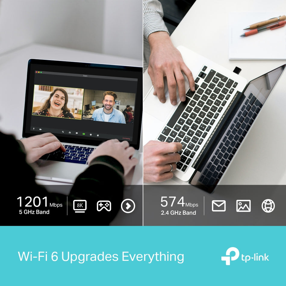 TP-LINK Wireless USB Adapter Archer TX20U Nano Wi-Fi 6 AX1800