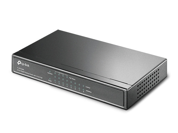 TP-LINK Switch TL-SG1008P, 8 port, 10/100/1000 POE