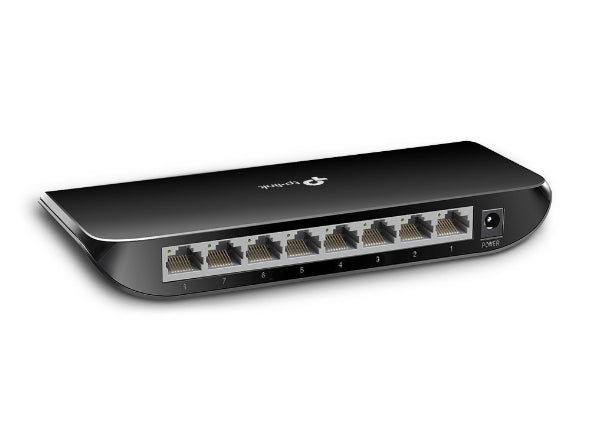 TP-LINK Switch TL-SG1008D, 8 port, 10/100/1000 Mbps