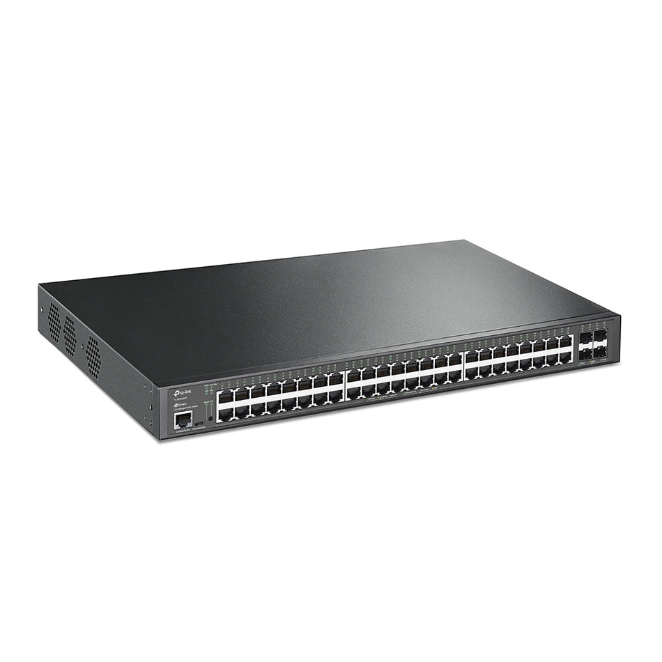 TP-LINK Switch TL-SG3452XP, 48 Port Gbit POE+