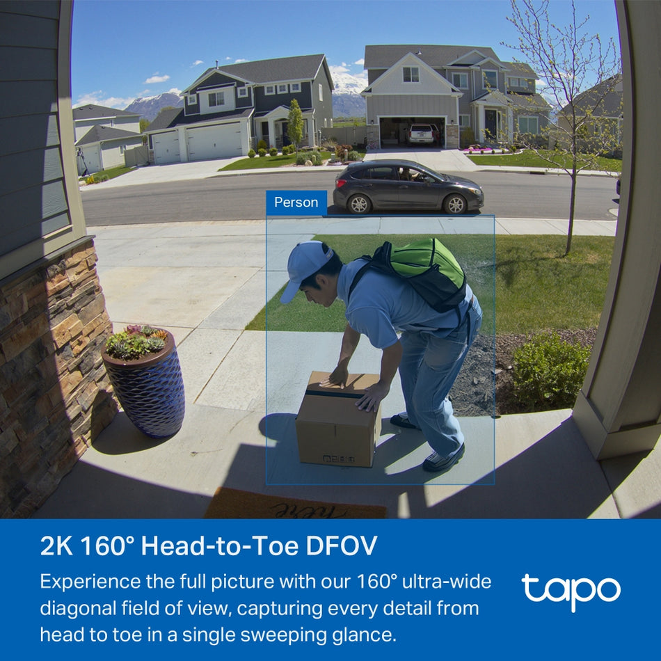 TP-LINK Wifi Doorbell Tapo D210 with Chime