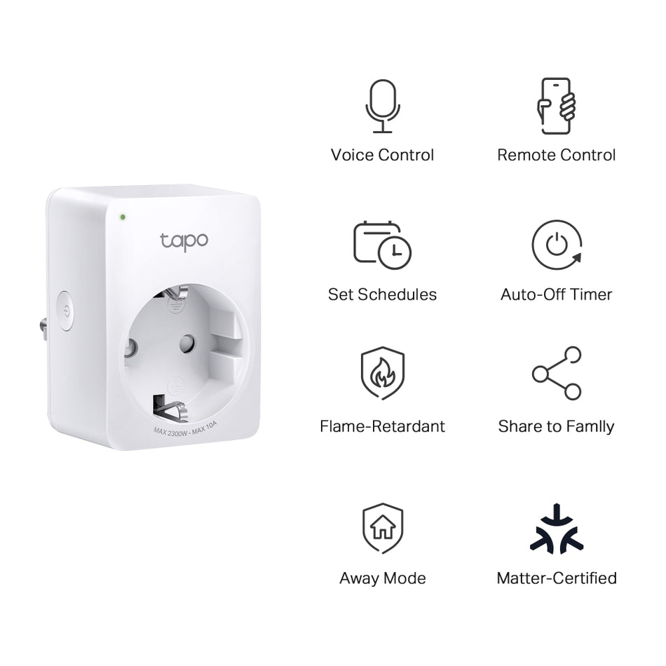 TP-LINK Smart Plug Mini Tapo P100M