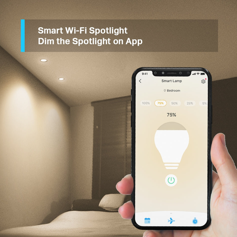 TP-LINK Wi-Fi Smart LED-Strahler Tapo L610 Dimmbar