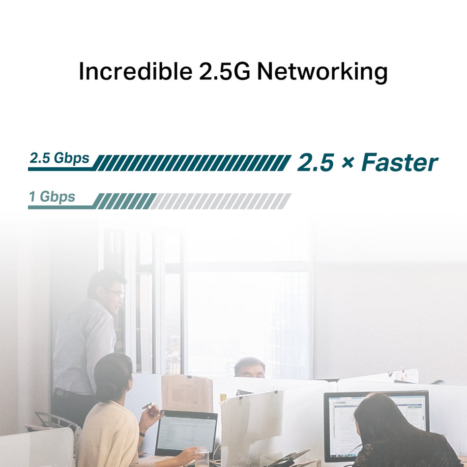 TP-LINK Network PCIe TX201 2.5 Gigabit Network Adapter