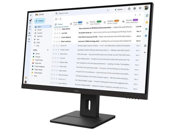 LENOVO Monitor ThinkVision E27-40 27'' FHD IPS, HDMi, Display Port,VGA, Speakers, 3YearsW
