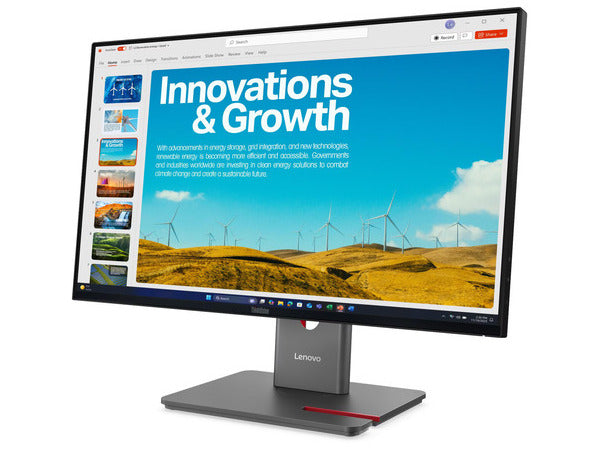 LENOVO Monitor ThinkVision P24QD-40 23.8'' QHD IPS, HDMi, Display Port, Height adjustable, 3YearsW