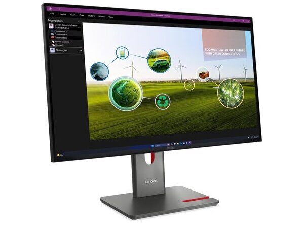 LENOVO Monitor ThinkVision P27Q-40 27'' QHD IPS, HDMI,Display Port, USB, höhenverstellbar, 3 Jahre Garantie