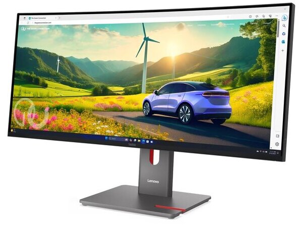 LENOVO Monitor Thinkvision P34WD-40 34'' IPS WQHD,HDMi,Display Port,Ethernet,Height Adjust,3YearsW