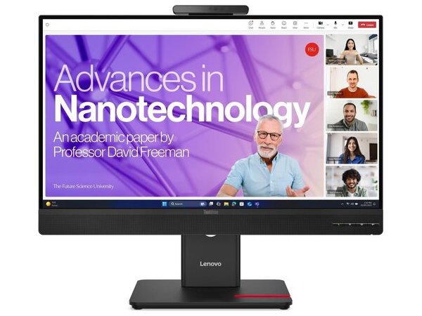 LENOVO Monitor ThinkVision T24-4v 23.8'' FHD IPS, HDMi, Display Port,USB-C,VGA, Height adjustable,Camera,Speakers, 3YearsW