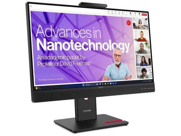 LENOVO Monitor ThinkVision T24-4v 23.8'' FHD IPS, HDMi, Display Port,USB-C,VGA, Height adjustable,Camera,Speakers, 3YearsW