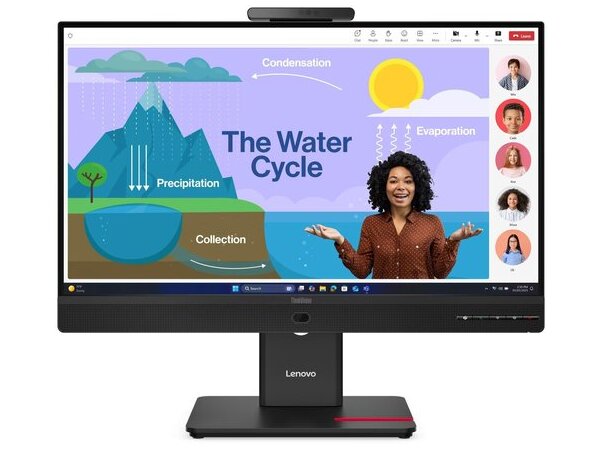 LENOVO Monitor ThinkVision T24D-4v 23.8'' FHD IPS, HDMi, Display Port,USB-C,USB, Height adjustable,Speakers, 3YearsW