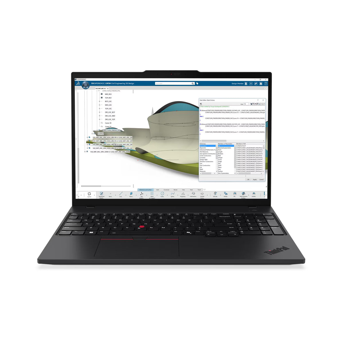 LENOVO Laptop ThinkPad P16s G4 16'' WUXGA IPS/AMD Ryzen AI 7 PRO 350/64GB/1TB SSD/AMD Radeon 860M/Win 11 Pro/3Y PREM/Black