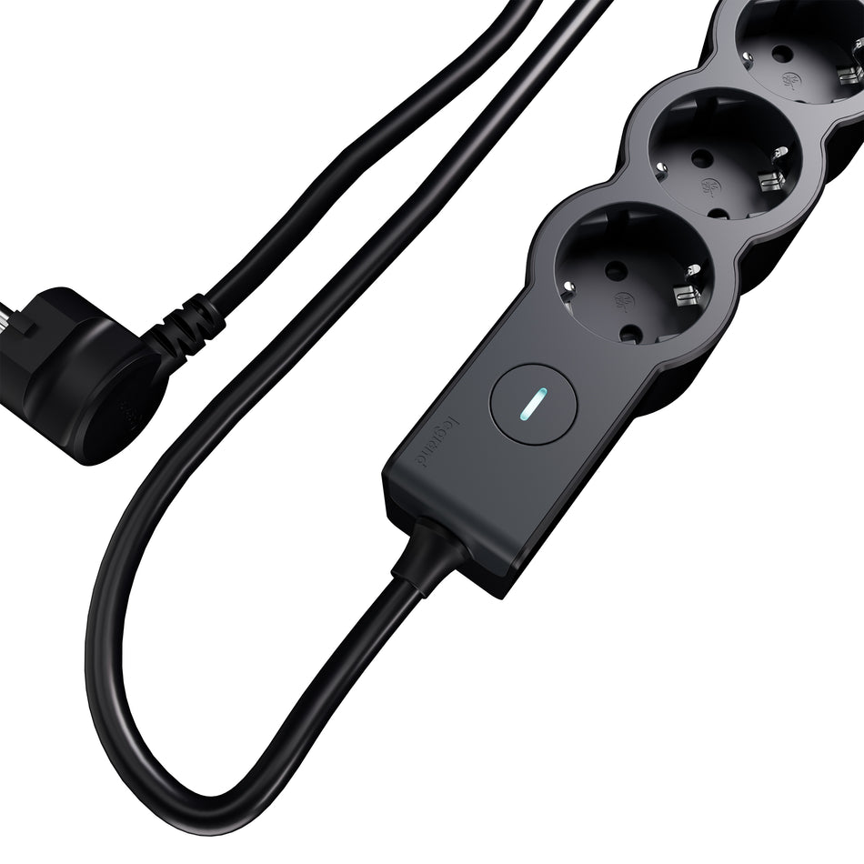 Legrand SurgeArrest 3 Outlets 1.5m Cable  Black