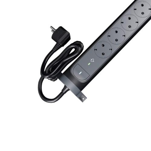 Legrand SurgeArrest 5 Outlets 1.5m,USB C+C, Cable  White/Grey