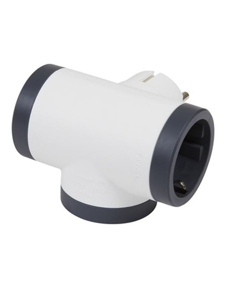 Legrand SurgeArrest 3 Outlets  White/Grey
