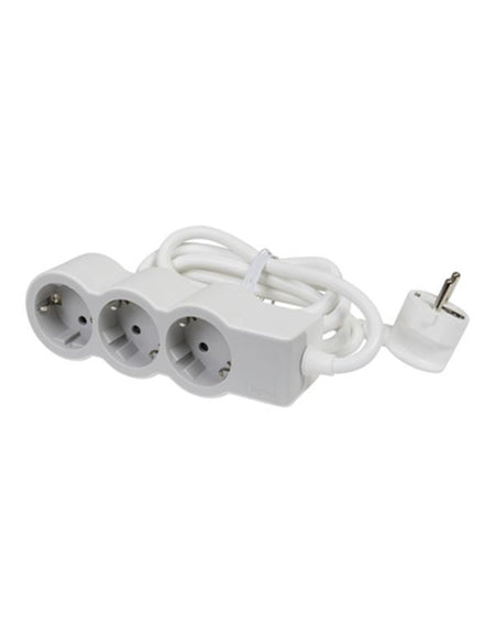 Legrand SurgeArrest 3 Outlets 1.5m Cable  White/Grey