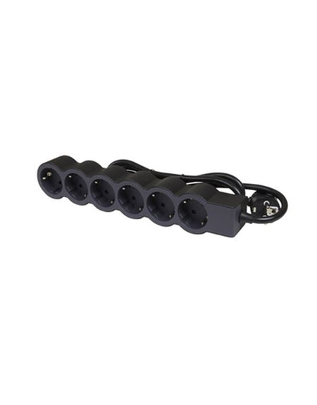 Legrand SurgeArrest 6 Outlets 1.5m Cable  Black/Grey