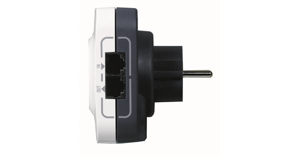 Legrand SurgeArrest 1 Steckdose Weiß, 2 x RJ45