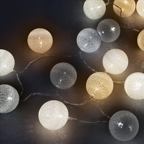 20L COTTON BALLS NIGHT 4.5V