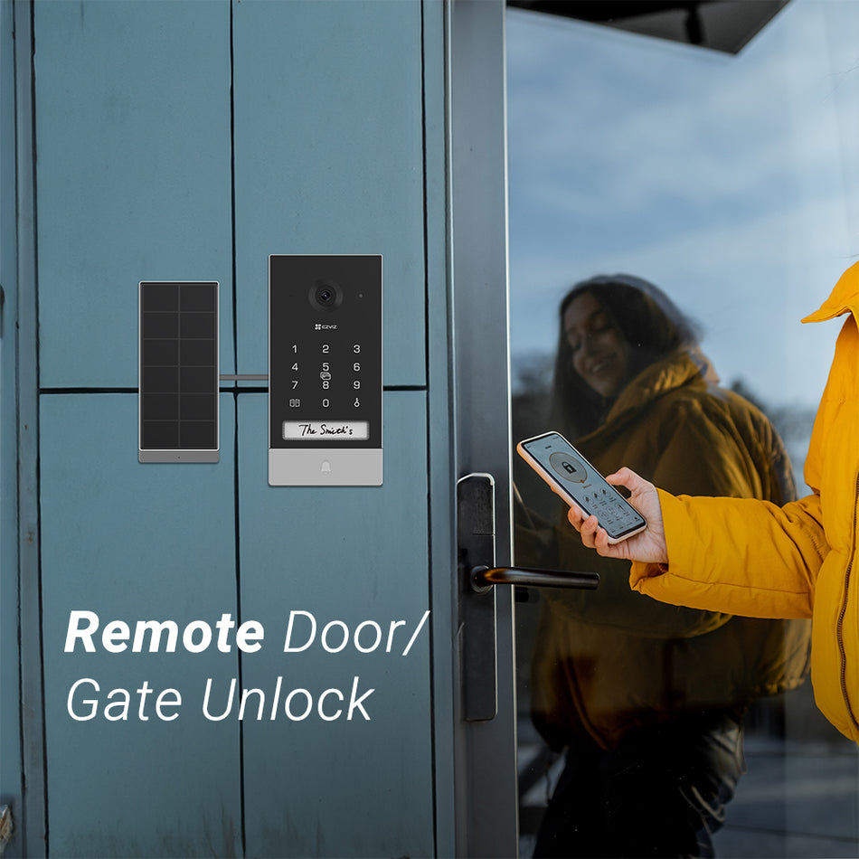 EZVIZ Wi-Fi Video Doorphone EP7 Kit with solar Panel