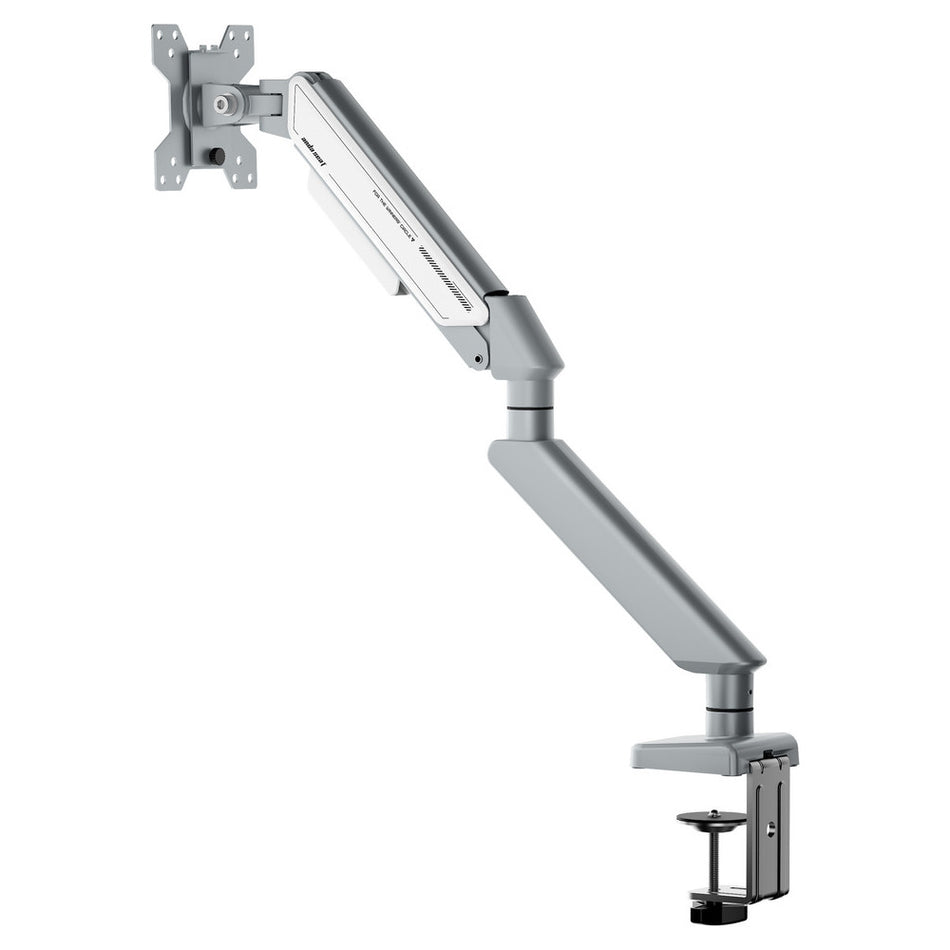 ANDA SEAT Monitorhalterung / Stand A6D WEISS-SILBER, Tragfähigkeit: 2-9 kg