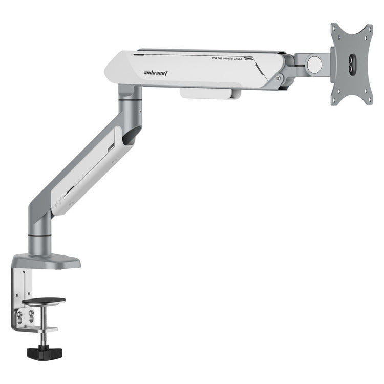 ANDA SEAT Monitor ARM / Stand A9 Silver White , Weight Capacity: 2-15kg